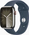Apple Watch Series 9 - 45mm - Roestvrij staal - Zilver - GPS + Cellular