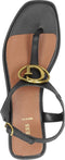 Guess Miry - Sandalen - Goudkleurig G-merkembleem - Zwart - Maat 39