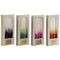 kaarsjes DKD Home Decor Tweekleurig 2 x 2 x 25 cm 2 x 2 x 20 cm (4 Onderdelen) (4 Stuks)