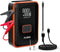 FlinQ Jumpstarter 12V - 4-in-1 Jump Starter Luchtcompressor LED Zaklamp - Zwart/Oranje