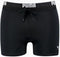 PUMA Swim Logo Trunk - Heren Zwembroek - Vormvaste Technologie - Zwart