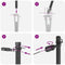 vidaXL - Hekpalen - met - Spike - 13 - stuks - Ø32 - mm - 180 - cm - Gegalvaniseerd - Staal