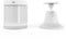 Aqara P2 - Bewegings- en Lichtsensor - IR - Thread - Matter ondersteuning - Hoogte 41,6mm - Breedte 33,1mm - Diepte 33,1mm