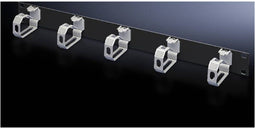 Rittal 7159017 19 inch Rangeerpaneel 1 HE Diepzwart (RAL 9005)