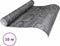vidaXL - Vliesbehang - 3D - steen-look - 10x0,53 - m - zwart