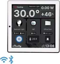 Shelly Wall Display - Smart Display - Bluetooth 4.2 en Wi-Fi 4 - Wit