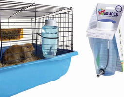 Savic drinkfles+deksel+rvs tuit - 600 ml