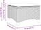vidaXL - Tuinkrukken - met - kussens - 2 - st - 55x55x36 - cm - poly - rattan - zwart
