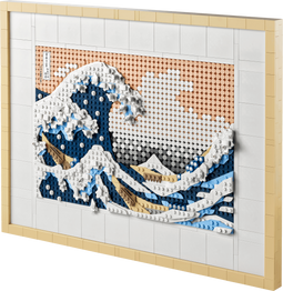 LEGO Art Hokusai - De grote golf - 3D wanddecoratie - 1810 onderdelen