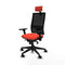 Bureaustoel Piqueras y Crespo 3D066N2 Donker oranje