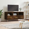 vidaXL - Tv-meubel - 102x36x50 - cm - bewerkt - hout - bruin - eikenkleur