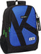 Schoolrugzak Kelme Royal Blauw Zwart 32 x 44 x 16 cm