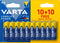 Varta Longlife Power AA - Batterijen - 20 stuks - Blauw