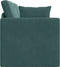 vidaXL - Vloersofa - Bed - 2-in-1 - Donkergroen - 213x144x60 - cm