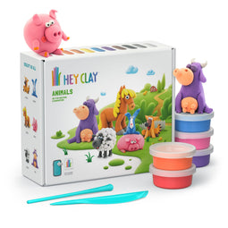 Bruna office - Klei Hey Clay dieren set à 15 delen