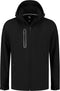 Kjelvik Kevan Softshelljas - Outdoorjas 4-way stretch - Zwart - Maat 5XL