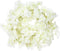 Kerstslingers met bloemen 6 st 180 cm wit
