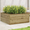 vidaXL - Plantenbak - 110x110x46 - cm - geïmpregneerd - grenenhout