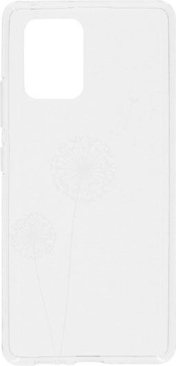 Hoesje Siliconen Geschikt voor Samsung Galaxy S10 Lite - Design Backcover siliconen - Meerkleurig / Paardenbloem