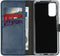 Selencia Galaxy S20 - Echt Lederen Bookcase - Ruimte voor 3 pasjes - Blauw