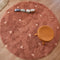 Rond Kinderkamer Vloerkleed Dot Chestnut Lorena Canals