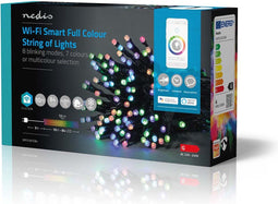 Nedis SmartLife - Kerstverlichting - Wi-Fi - RGB - 84 LED's - 10.0 m - Binnen & Buiten