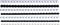 GBC - Bindrug 8mm 21rings A4 zwart 100 stuks
