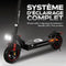 Opvouwbare elektrische scooter voor elk terrein - URBANGLIDE - ECROSS PRO LITE 2 - 10 - 48V - 800 W - Auto 40KM Remlicht en richtingaanwijzers