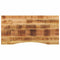 vidaXL - Bureaublad - met - ronding - 110x60x2,5 - cm - massief - ruw - mangohout