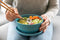 Amuse Life Lunch Bowl - Lunchbox - Vershouddoos met Tritan Deksel - Onverwoestbaar - 2000 ml - Blauw