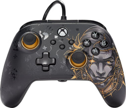 PowerA XBGP0238-01 - Bedrade Controller - Geavanceerde gameknoppen en drievoudige trekkerblokkering - Zwart