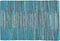 MERSIN - Laagpolig vloerkleed - Turquoise - 140 x 200 cm - Katoen