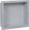 vidaXL - Douchenis - 41x51x10 - cm - matzwart