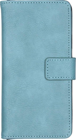 iMoshion Hoesje Geschikt voor iPhone Xr Hoesje Met Pasjeshouder - iMoshion Luxe Bookcase - Lichtblauw