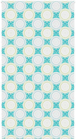 vidaXL - Doucherolgordijn - 130x240 - cm - stofbreedte - 126 - cm
