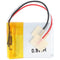 Battery suitable for Jabra Evolve 65, Evolve 80, Li-Polymer, 3.7V, 250mAh, 0.9Wh