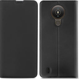 iMoshion Hoesje Geschikt voor Nokia 1.4 Hoesje Met Pasjeshouder - iMoshion Slim Folio Bookcase - Zwart
