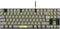 FR-TEC BATPCKEY - Toetsenbord TKL - Mechanische keyswitch QWERTY - Zwart Geel