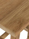 MUST Living Stool Tuscany rectangular,45x35x30 cm, rustic recycled teakwood, top 4 cm