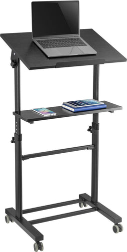 Lessenaar lectern - presentatie meubel - verrijdbaar - hoogte verstelbaar