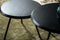 Furntastik Alfragide Salontafel rond, set van 2, zwart