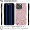 iMoshion Hoesje Geschikt voor iPhone 15 Pro Hoesje Siliconen - iMoshion Design hoesje - Roze / Pink Graphic