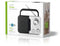 Nedis RDFM1300WT - Portable FM-Radio - Lichtgewicht met hoofdtelefoonaansluiting - Wit