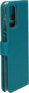 Mobiparts Galaxy S20 4G/5G - Wallet Case - Saffiano motief - Turquoise
