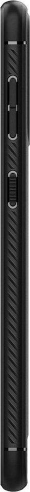 Spigen ACS02385 - Back Cover - Rugged Armor - Zwart