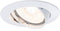 Paulmann Premium Line - Inbouwlamp zwenkbaar rond 83 mm 30° GU5,3 max. 50W 230/12V dimbaar Wit