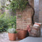 DEROMA Origin - Vierkante bloempot - 29 L - Cotto (1 stuk)