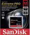 SanDisk Extreme PRO - CompactFlash kaart 64 GB - 160 MB/s leessnelheid