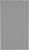 vidaXL - Dakpanelen - 12 - st - 80x45 - cm - gegalvaniseerd - staal - grijs