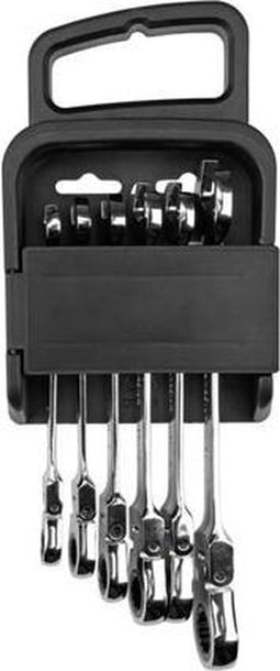 Toolland FLEXIBELE RING-STEEKSLEUTELSET 8-15 mm - 6-delig